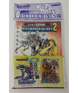 2 Pack of Digimon Digital Monster Japanese Scrapbook: Digimon Biology 2 - $1.00