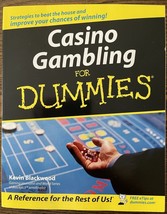 Casino Gambling for Dummies Paperback Kevin Blackwood - $9.68