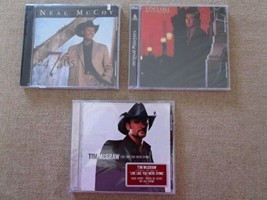 Lot of 3 New Country Music CD’s: McGraw/ Gill/McCoy  – See Description - £10.18 GBP