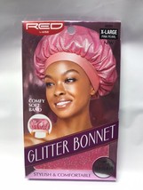 RED BY KISS COMFY SOFT BAND GLITTER BONNET # HQ01 PINK PEARL - $3.99