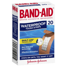 Band-Aid Tough-Strips Waterproof in the 20 Pack - £53.48 GBP