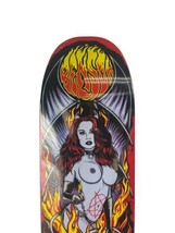 Benson Devil Woman deck Death Skateboards  Shovel POOL Shape 8.9&quot; - £37.73 GBP