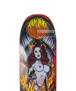 Benson Devil Woman deck Death Skateboards  Shovel POOL Shape 8.9&quot; - £37.70 GBP