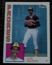 Luis DeLeon, Padres,  1984  #38 Topps  Baseball Card GOOD CONDITION - £3.10 GBP