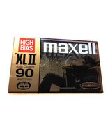 Maxell XL II 90-Minute High Bias Blank Audio Cassette Sealed New! - $12.11 CAD