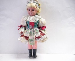 Czech Slovak Plastic Doll-Traditional Kroj Dress/Czechoslovakia Tatry Tatra, 17&quot; - £31.07 GBP