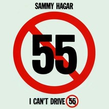 SAMMY HAGAR I Can&#39;t Drive 55 BANNER 2x2 Ft Fabric Poster Tapestry Flag album art - $22.00