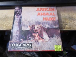 vintage Super 8 movie reel African Animal Hunt - $8.59