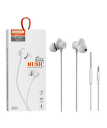 Somostel SMS-CJ15 3.5mm In-Ear Stereo Headset with Mic WHITE - £6.01 GBP