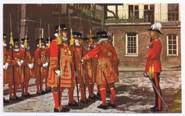 United Kingdom UK Postcard London Yeoman Warders Tower Of London - £2.28 GBP