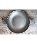 Pilgrim Solid Pewter 950 2-Handled Bowl Serving Dish 9&quot; Diameter - $224.09 MXN