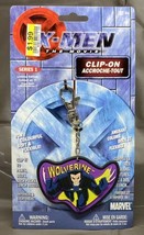 X-Men The Movie Clip-On Keychain Bag Clip Marvel Comics 2000 Series 1 Wolverine - £11.02 GBP