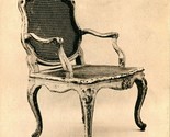 RPPC Louis XV French Chair Metropolitan Museum of Art UNP AZO 1910s Post... - $5.01