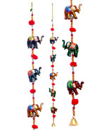  Decorative Ornament Hanging  Elephant String wall hanging Christmas han... - £19.32 GBP