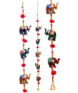  Decorative Ornament Hanging  Elephant String wall hanging Christmas han... - $24.67