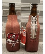 TAMPA BAY BUCCANEERS FOOTBALL NEOPRENE BOTTLE COOZIE KOOZIE COOLER W ZIPPER - £3.82 GBP