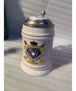 Milwaukee Brewers Am League baseball Lidded Stein #8969 vintage - $570.01 MXN