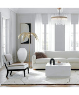 Hand-Tufted NZ Wool White Rug 8x10 Soft Carpet for Living Room Office Be... - $227.41 CAD+