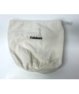 Cuisinart Accessory Storage Bag, Cotton Canvas for Attachment Parts OEM ... - $9.85