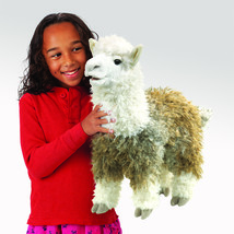 Alpaca Puppet - Folkmanis (2953) - £37.40 GBP