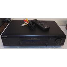 Sony SLV-760hf Hi Fi VHS VCR Vhs Player with Remote, A/V Cables &amp; Hdmi A... - $176.38