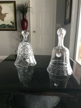 Vintage Waterford Crystal Dinner Bell &amp; a Cut Glass Dinner bell - $28.04