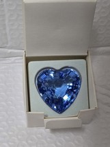 SWAROVSKI SCS 1997 BLUE HEART #210899 MIB - $23.03