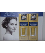 2 x 1.1 OZ 33 ML LARGER SIZE RoC RETINOL CORREXION DEEP WRINKLE NIGHT CR... - $653.68 MXN