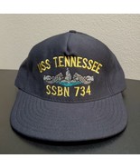 Vintage USS Tennessee SSBN 734 Embroidered Submarine Dolphins Navy Sub V... - $27.92