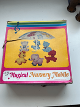 1970s Musical Baby Mobile Nursery Dolly Toy-603 Tested Cleaned Vintage EUC - £27.63 GBP