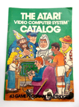 (1)  ATARI Video Computer System Catalog 43 Game Program Cartridge 1981 Green  - £15.49 GBP