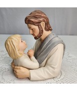 Home Interiors Homco Masterpiece Figurine Precious in his Sight Jesus an... - £19.01 GBP