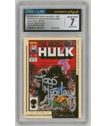 CGC JSA SS 7 SIGNED Todd McFarlane Art Card Incredible Hulk #333 ~ FAMOU... - $3,015.66 MXN