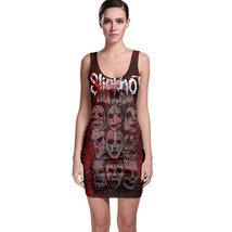 Sexy Bodycon Dancing Dress punk rock Metal Girls fans art - $28.99+