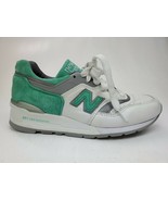 NB New Balance Mens Sz 6.5  Suede 997 Running Shoes Mint M997CMA USA Made - £70.04 GBP