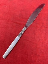 International Silver Dinner Knife INS136 Satin Korea Floral Flatware - £9.68 GBP