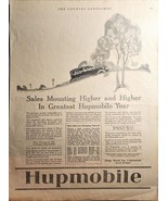 HUPMOBILE AUTOMOBILE-GREATEST-Detroit-Roaring 20&#39;s - Sales-1922 Antique ... - $311.52 MXN