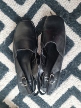 Clarks Black Slingback Shoes For Women Size 3uk - £21.53 GBP