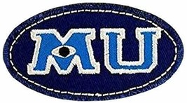 Disney Parks Monsters Inc University MU Temporary or Permanent Cloth Patch - £13.25 GBP