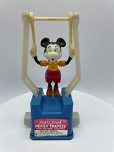 Disney Mickey Mouse Vintage Toy Tricky Trapeze Kohner Hong Kong 1970&#39;s Works! - £14.87 GBP
