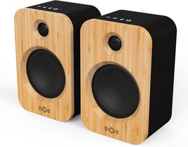 House Of Marley Get Together Duo, Powerful Bookshelf Speakers With Wireless - £111.40 GBP