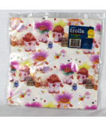 Vintage Norfin Trolls Christmas Birthday Gift wrap 2 Sheets 20&quot; X 30&quot; NI... - £11.84 GBP