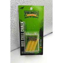 Primos Box Call Chalk &quot;Yellow&quot; 3 Stick Pack &amp; Case #628 Turkey Hunting A... - $7.87
