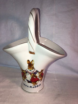 Peter Rabbit Porcelain Basket Mint - $34.99