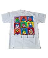 VINTAGE 1991 FRED FLINTSTONE CARTOON ANVIL SIZE L SHIRT SINGLE STITCH NOS NEW - $1,678.28 MXN