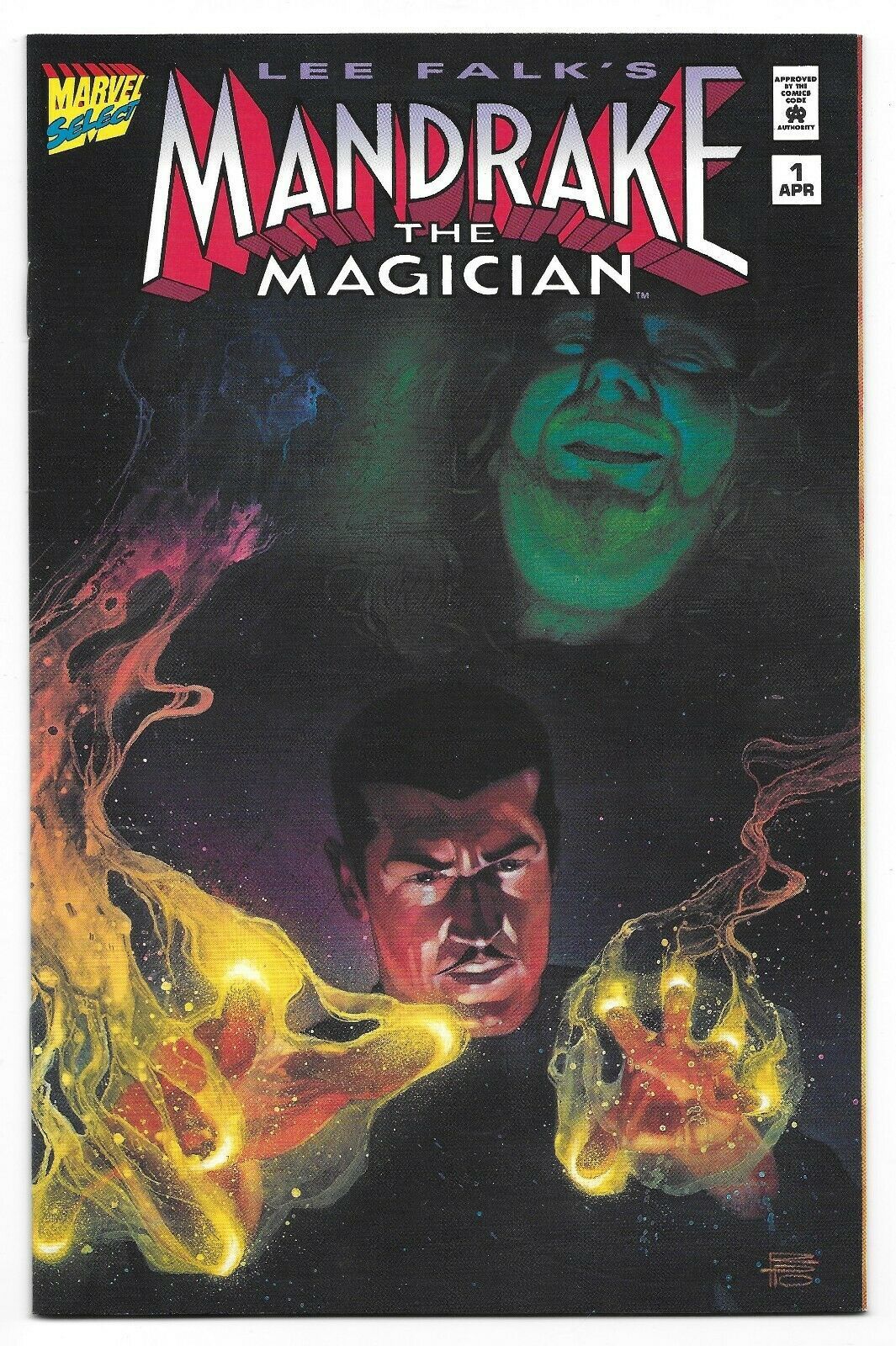1995 Lee Falk's Mandrake the Magician Comic #1 from Marvel Select Comics  - £1.59 GBP