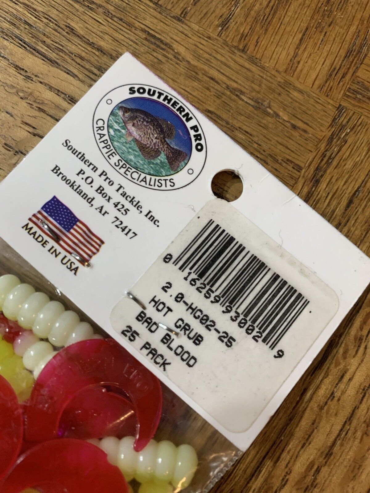 Southern Pro Hot Grubs, Size 2