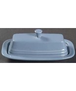 New Fiesta-Cobalt Periwinkle Blue Butter Dish With Cover by Homer Laughlin - $131.23 CAD