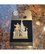 WDW Disney PIN 2002 Walt &amp; Mickey Partners Statue Cinderella&#39;s Castle 3-... - £22.72 GBP