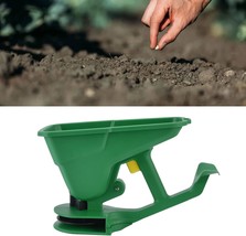 Walfront Gardener Hand Held Seed Spreader, Small Seed Spreader 1.5L 5 Gear - £38.60 GBP